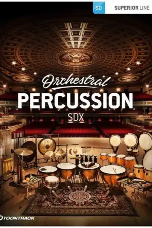 Toontrack SDX Orchestral Percussion | Stock presque épuisé
