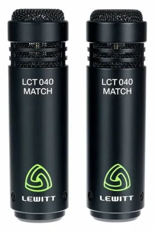 Stock limité | Lewitt LCT 040 MATCH stereo pair
