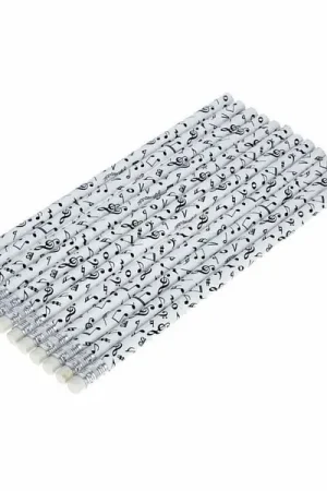 agifty Pencil Notes White Set Of 12 | Commandez en ligne