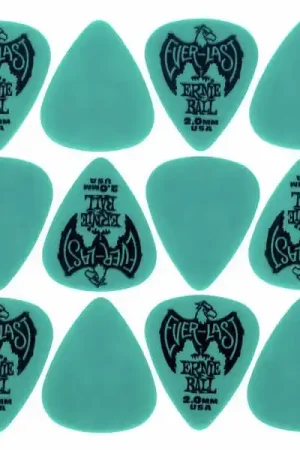 Super offre - Ernie Ball Everlast Picks 2,00 mm Teal