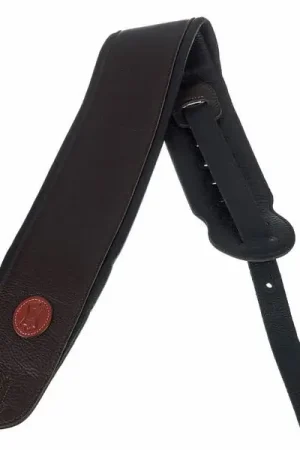 Levys Leather Bass Strap 4,5" DBR - Direct usine