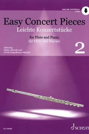 Qualité supérieure - Schott Easy Concert Pieces Flute 2