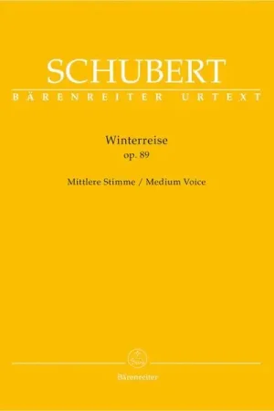 Prix avantageux - Bärenreiter Schubert Winterreise Mittel