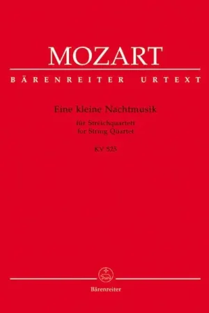 Bärenreiter Mozart Nachtmusik Streichqt. - Très apprécié des clients