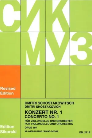 Top des ventes | Sikorski Musikverlage Schostakowitsch Concerto Nr.1