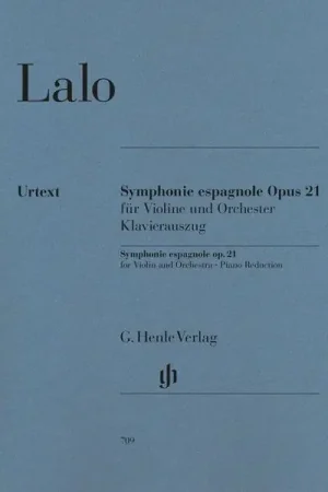 Henle Verlag Lalo Symphonie espagnole - Fin de série
