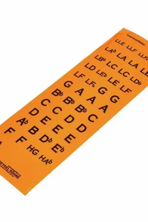 C.A. Seydel Söhne Key label set for coverplates - Liquidation