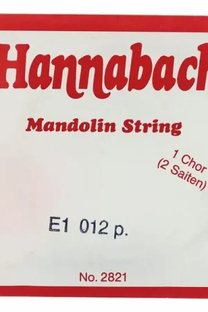 Hannabach Mandolin String E .012 (2pcs) | Top des ventes