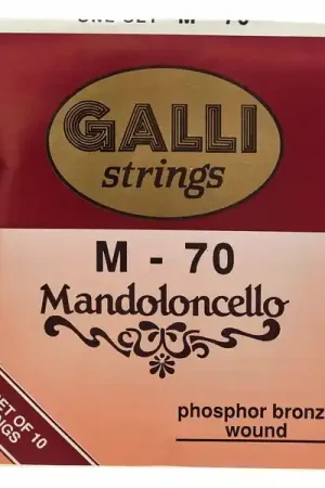 Haute qualité - Galli Strings M70 Mandoloncello Strings