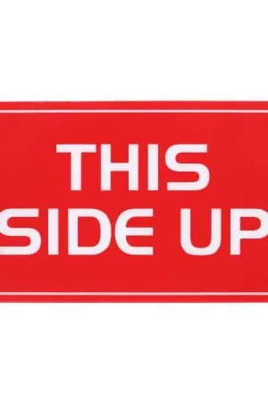 Stageworx Tourlabel This Side Up - Profitez-en