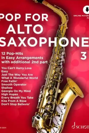 Schott Pop For Alto Saxophone 3 - Promotion