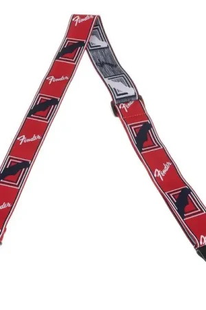 Stock limité - Fender Weighless 2" Mono Strap RWBL