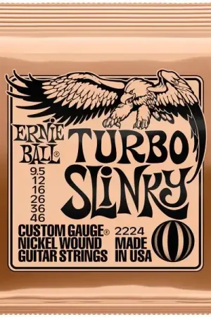 Ernie Ball 2224 Turbo Slinky - Qualité supérieure