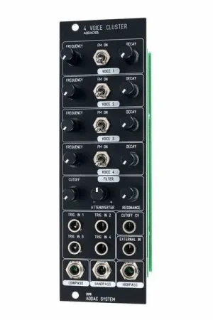 Qualité professionnelle | ADDAC 105 4 Voice Cluster