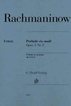 Henle Verlag Rachmaninow Prélude op.3 Nr.2 - Jusqu'à épuisement des stocks