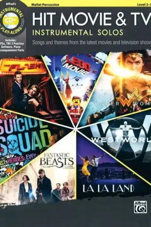 Alfred Music Publishing Hit Movie & TV Solos Mallets | Offre
