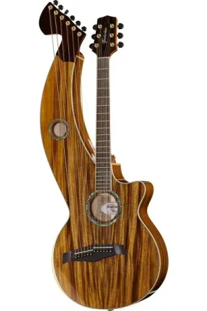 Timberline Guitars T60HGc-e Harp Guitar | Tout nouveau