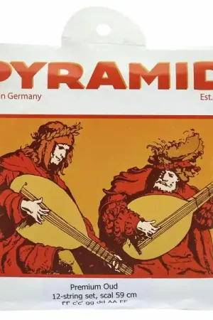 Pyramid Arabic Oud High Tuning g-wound - Nouvel arrivage