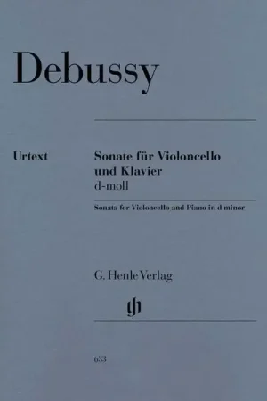 Henle Verlag Debussy Cellosonate | Bien noté