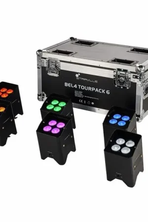 Plus que quelques unités - Stairville BEL4 Tourpack 6