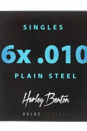 Harley Benton Valuestrings Singles 6x010 | Stock presque épuisé