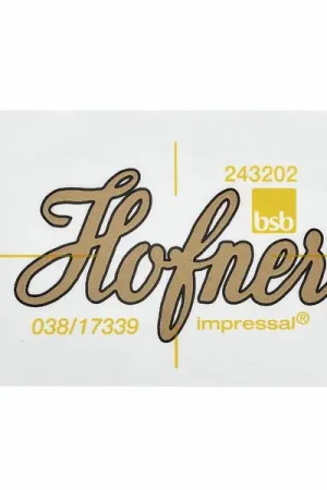 Prix usine | Höfner H65/40B Decal