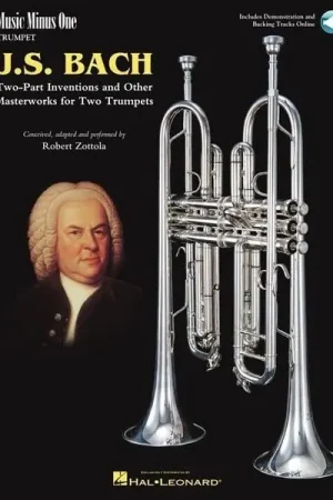 Music Minus One Bach Inventions Trumpet | Qualité premium