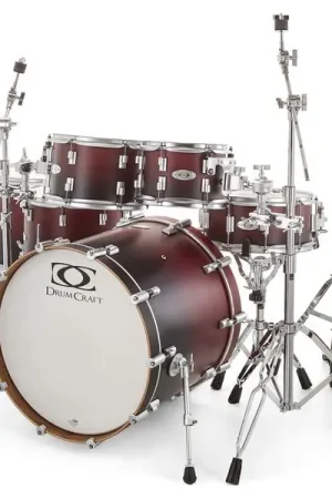 DrumCraft Series 6 2up 2down Red Fade | Coup de cœur des clients