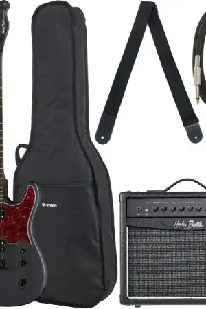 En stock - Harley Benton TE-20HH SBK Standard Bundle 2