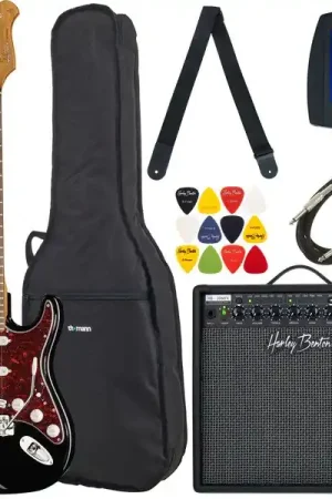 Offre spéciale | Harley Benton ST-62BK Hot Rod Bundle