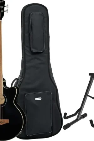 Harley Benton B-35BK-FL Acoustic Bass Bundle - Prix doux