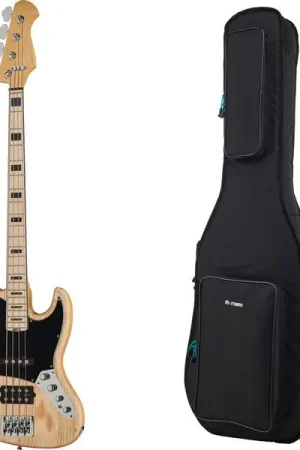 Jusqu'à épuisement des stocks | Harley Benton Enhanced MJ-4MN Natural w/Bag