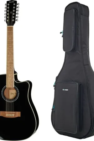 Achat sécurisé | Harley Benton D-200CE-12BK w/Bag