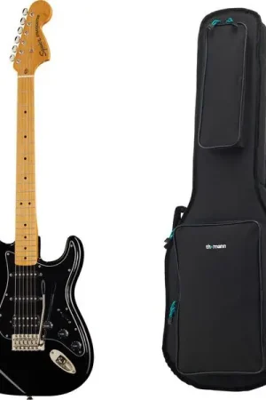 Achetez en ligne - Squier CV 70s Strat HSS MN BLK Bundle