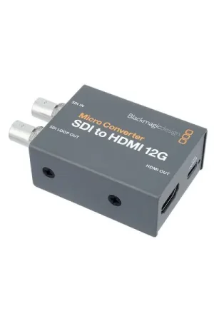 Blackmagic Design MC SDI-HDMI 12G wPSU B-Stock - Prêt à expédier