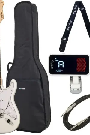 Commandez maintenant - Harley Benton ST-20 WH St. Series Bundle