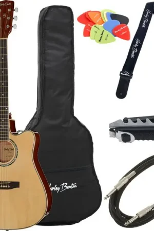 Harley Benton D-120CE NT Bundle - Prix choc