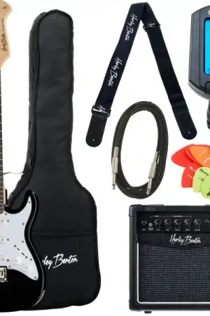 Retour facile - Harley Benton ST-Junior BK St. Series Pack