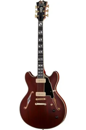 Nouveau chez nous - DAngelico Deluxe DC Satin Trans Wine