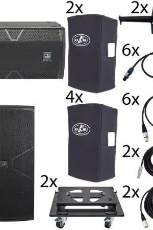 Excellente qualité | DAS Audio Vantec 6x20A/4x218A Bundle