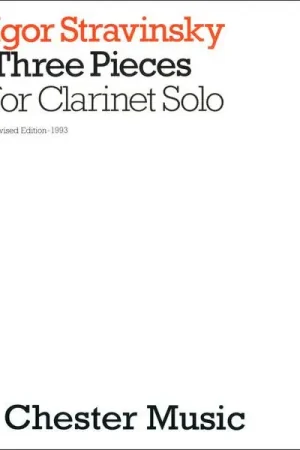 Chester Music Strawinsky Three Pieces Clarin - Super offre
