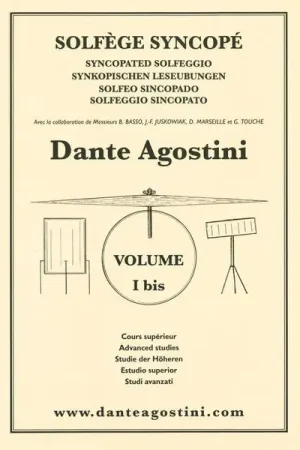 Dante Agostini Solfège Syncope 1 bis | Offre du jour