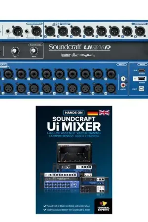 Prix réduit | Soundcraft Ui24R Hands On Bundle