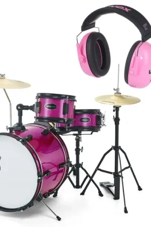 Millenium Youngster Drum Set Bundle Pink - Nouveau au catalogue