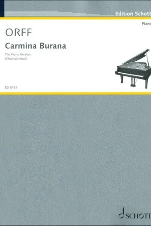 Schott Orff Carmina Burana Piano - Bon plan