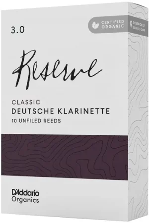 Prix en baisse | DAddario Woodwinds Organic Reserve Cl. D-CLAR 3.0