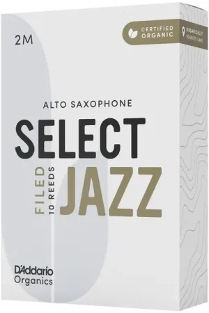 DAddario Woodwinds Organic Sel. Jazz Filed ALT 2M | Qualité supérieure