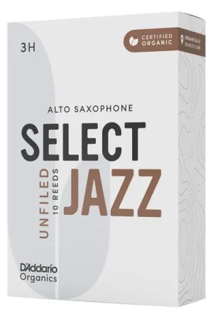 Très populaire | DAddario Woodwinds Organic Sel. Jazz Unf. ALT 3H