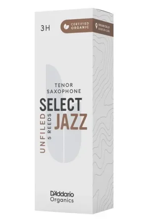 DAddario Woodwinds Organic Sel. Jazz Unf. TEN 3H - Tout juste arrivé