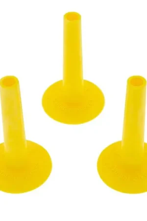 Qualité supérieure | No Nuts Cymbal Sleeves 3pcs Yellow